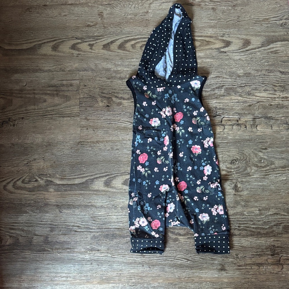 Rags to Raches Floral Polka Dot Jumpsuit